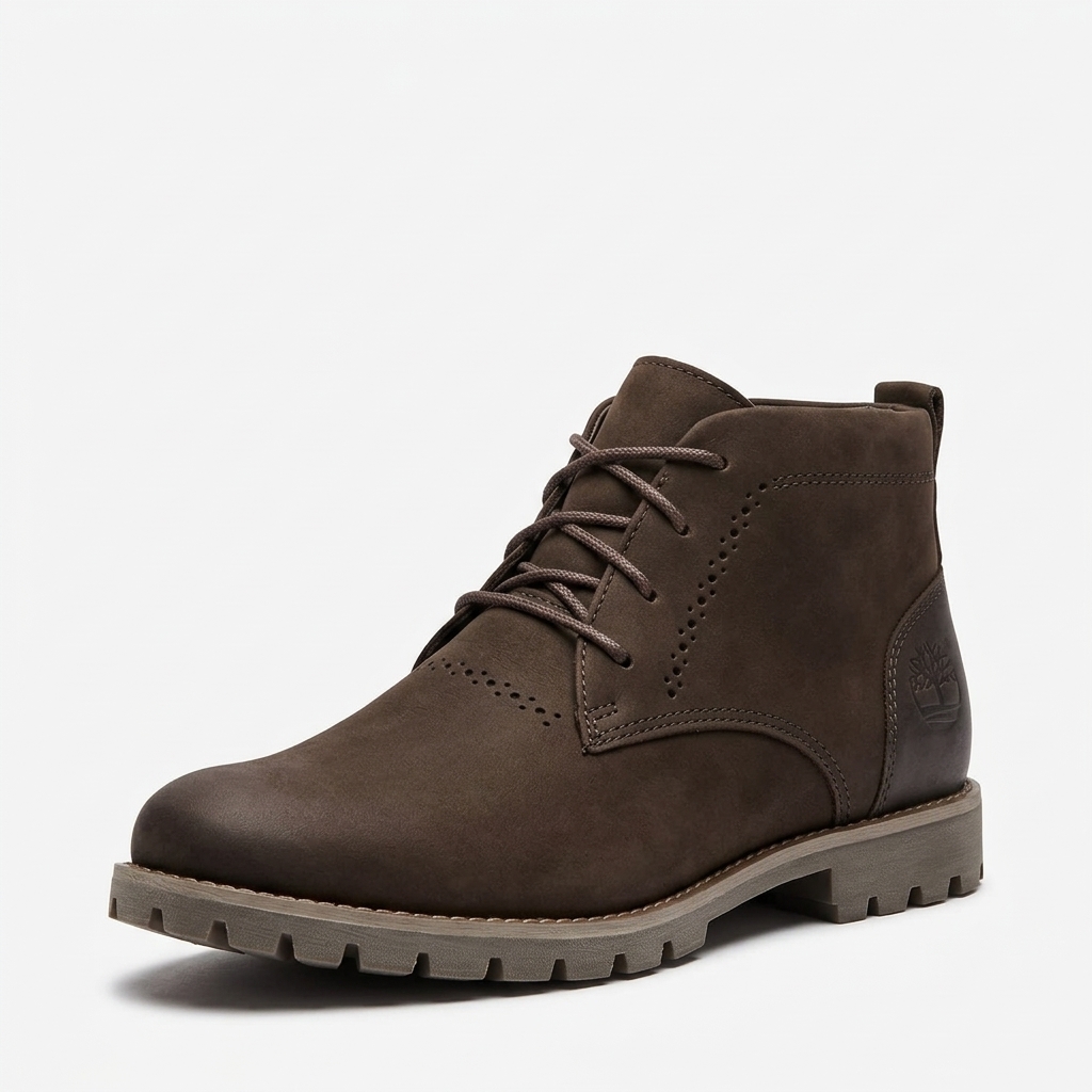 Rugged Elegance Suede Boots