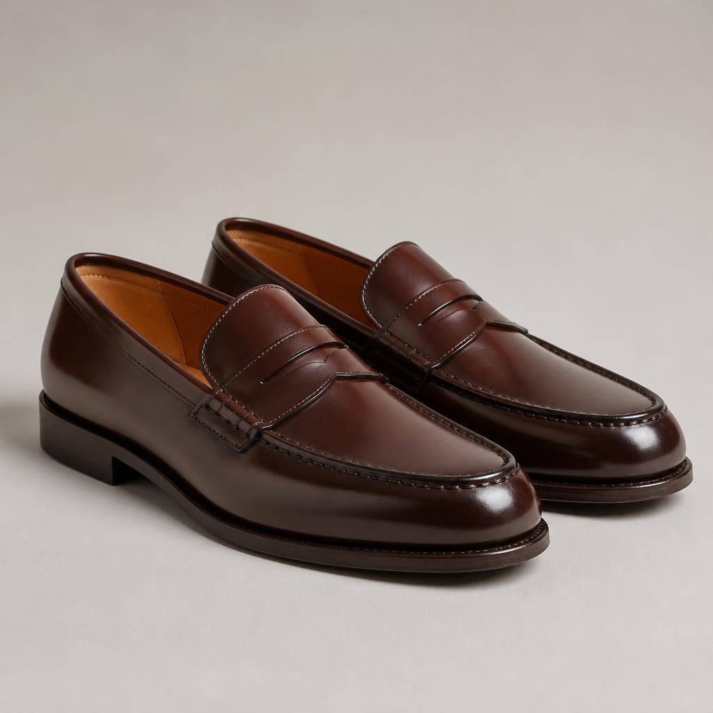 Classic Leather-Style Loafer